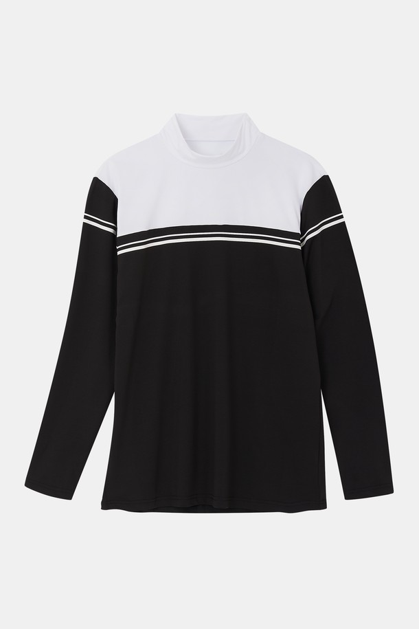 남성용 라이프앤 스포츠 미들넥 긴팔 티셔츠 CTEE110입니다. 블랙과 화이트 두 가지 색상으로 출시되었으며, 폴리에스터와 폴리우레탄 혼방 소재로 제작되어 뛰어난 신축성을 제공합니다. 골프, 야외 활동 등 다양한 활동에 적합하며, 봄, 여름, 가을, 겨울 사계절 모두 착용 가능합니다. 심플하고 스포티한 스타일의 베이직핏 긴팔 티셔츠로, 이너웨어로 활용하거나 장시간 착용 시에도 편안함을 느낄 수 있습니다.
