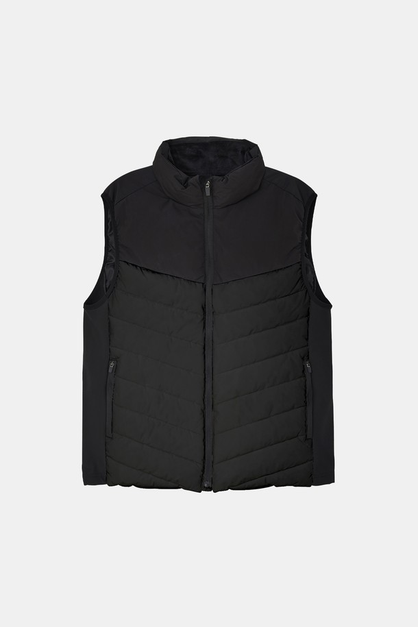 웰론 스트레치 패딩 베스트 CJP147은 겨울철 일상에서 캐주얼하고 스포티한 스타일을 연출하기 좋은 남녀 공용 패딩 베스트입니다. 부드러운 촉감의 웰론과 나일론 소재를 사용하여 보온성과 편안한 착용감을 동시에 제공하며, 레귤러핏으로 제작되어 활동성을 높였습니다. 무지 디자인과 블랙 컬러는 어떤 옷에도 쉽게 매치할 수 있으며, 집업 여밈 방식으로 간편하게 입고 벗을 수 있습니다. 신축성 있는 스트레치 소재는 편안한 움직임을 보장하며 민소매 디자인으로 활동성을 더했습니다.
