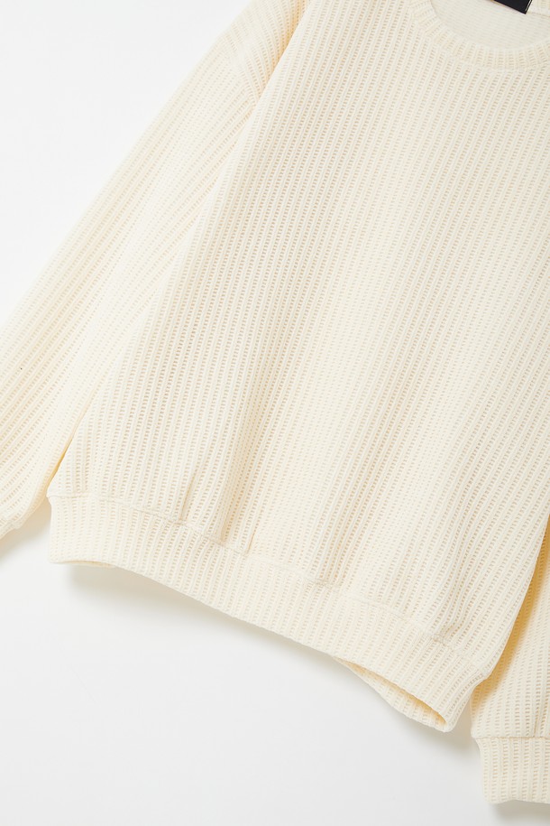 벨루아 오버핏 니트형 맨투맨 CTEE122는 부드러운 촉감의 벨루아 소재로 제작되어 포근함을 선사합니다. 라운드넥 디자인에 무지 패턴으로 베이직하고 캐주얼한 스타일을 연출하며, 넉넉한 오버핏으로 편안한 착용감을 제공합니다. 가을, 겨울 시즌에 어울리는 긴 소매 기장의 두꺼운 두께감으로 보온성을 높였습니다. 집콕룩부터 미니멀한 스타일까지, 다양한 룩에 활용하기 좋은 아이보리, 화이트 컬러의 맨투맨입니다. 니트 형으로 제작되어 더욱 포근하고 부드러운 느낌을 줍니다.
