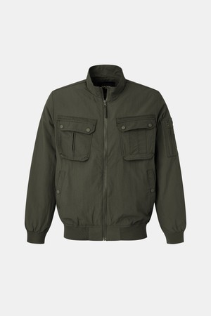 봄가을 미들넥 빅포켓 블루종 점퍼 CJP118