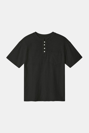 컷오프 헨리넥 반팔 티셔츠 CSTEE109