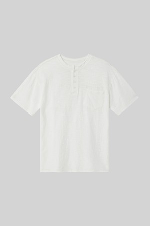 컷오프 헨리넥 반팔 티셔츠 CSTEE109