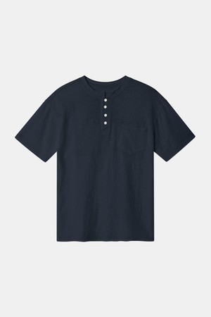 컷오프 헨리넥 반팔 티셔츠 CSTEE109