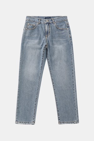 레귤러핏 워싱 데님 팬츠 CJN109