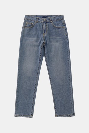 레귤러핏 워싱 데님 팬츠 CJN108