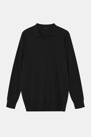 멀티컬러 브이 카라넥 긴팔 니트티 CNIT106