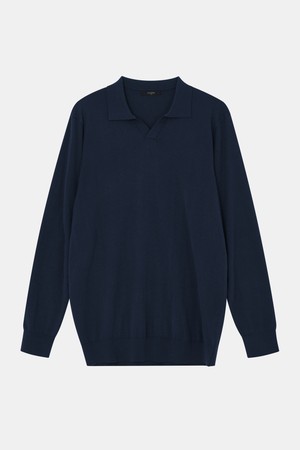 멀티컬러 브이 카라넥 긴팔 니트티 CNIT106