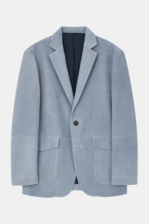 양가죽 스웨이드 싱글 블레이저 CLJP111