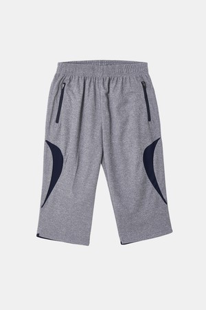 배색 포인트 7부 밴딩 스포츠 팬츠 CSPT122