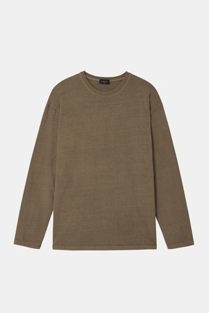 멀티컬러 피그먼트 긴팔 티셔츠 CTEE116