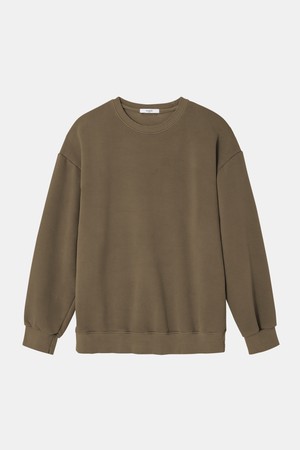 멀티컬러 피그먼트 맨투맨 티셔츠 CTEE117