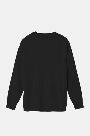 베이직 라운드넥 긴팔 니트 CNIT108