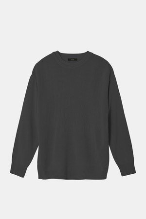 베이직 라운드넥 긴팔 니트 CNIT108