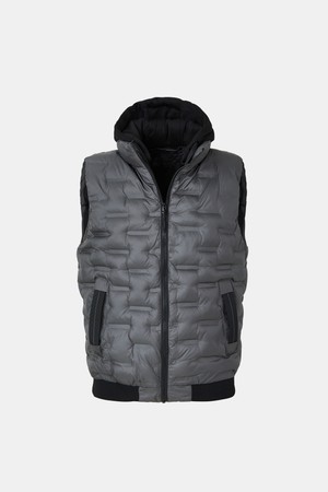 경량 퀼팅 후드 탈부착 패딩 조끼 CJP145