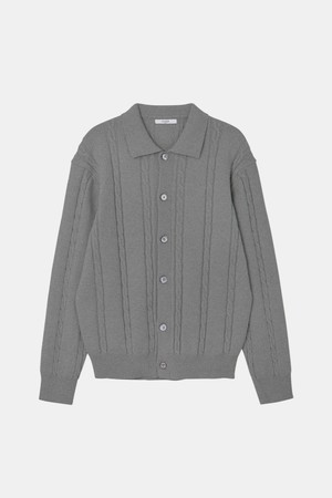 멀티컬러 케이블 니트 가디건 CKA106