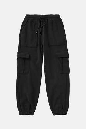 보아털 스판 플리스 카고 조거 팬츠 CPT172