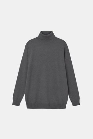 베이직 솔리드 터틀넥 니트 CNIT114