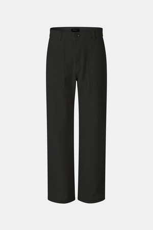 일자핏 사방스판 기모 퍼티그 팬츠 CPT179