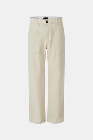 일자핏 사방스판 기모 퍼티그 팬츠 CPT179