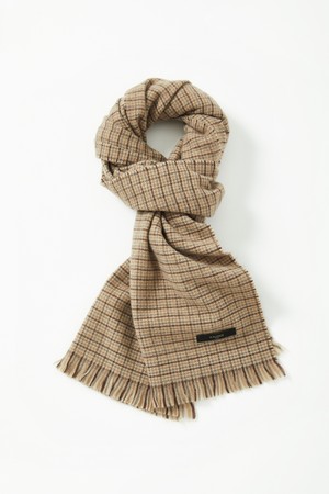 클래식 테슬 울 체크 머플러 CMU101