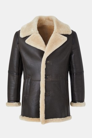 테일러드 카라 양가죽 무스탕 CLJP132