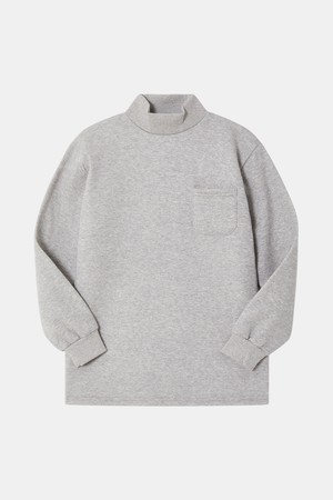 베이직 코튼 기모 하프넥 폴라티 CTEE133