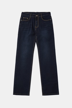 일자핏 스판 데님 팬츠 DJN102