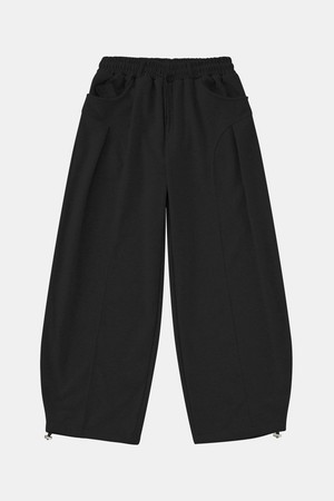 커브드 헤비 기모 밴딩 팬츠 DPT103