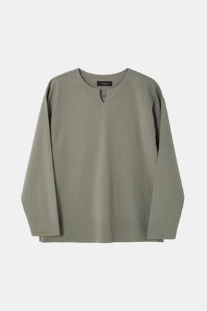 솔리드 브이 트임 긴팔티 DTEE102