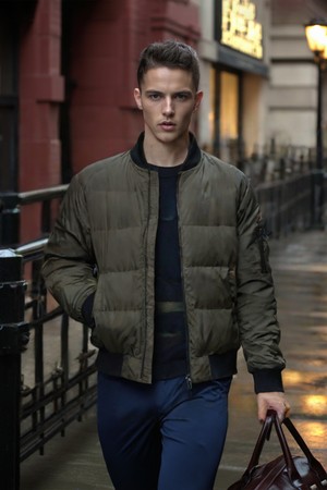 경량 덕다운 블루종 점퍼 DJP104