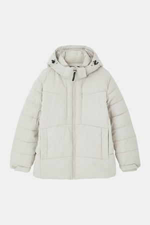 데일리 후드 탈부착 패딩 점퍼 DJP107