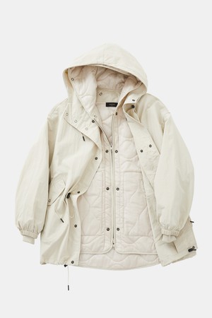 탈부착 야상 후드 점퍼 DJP110