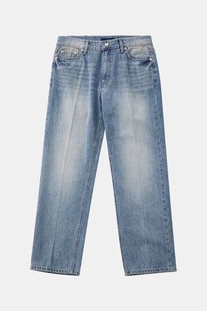 레귤러핏 페이딩 워싱 데님 팬츠 DJN104