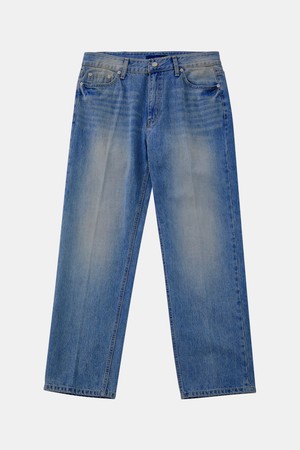 레귤러핏 페이딩 워싱 데님 팬츠 DJN104