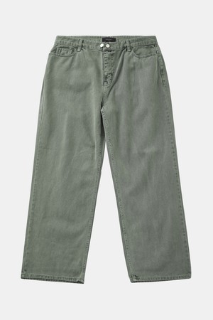 와이드핏 피그먼트 워싱 데님 팬츠 DJN110