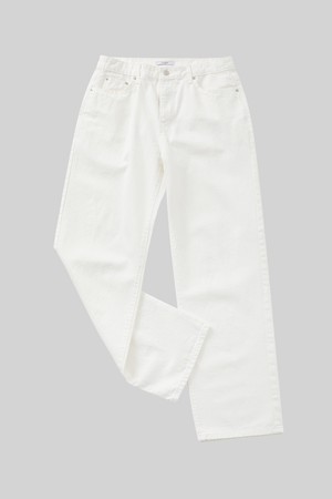 화이트 앤 블랙 데님 팬츠 DJN115