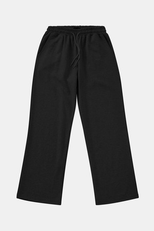 일자핏 스판 밴딩 스웻 팬츠 DPT115