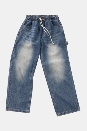 봄가을 밴딩 카펜더 워싱 데님 DJN118