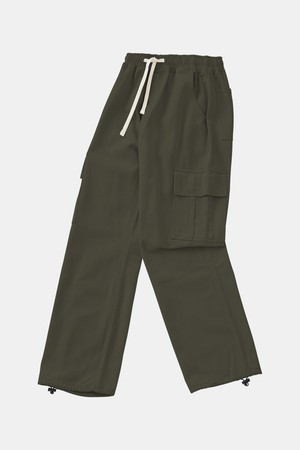 봄가을 루즈핏 밴딩 스트링 카고 팬츠 DPT122