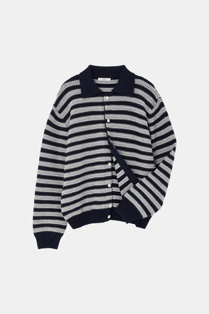 싱글카라 버튼형 가디건  DKA103