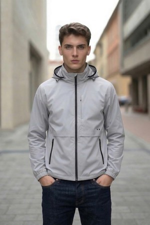 러닝 후드 집업 바람막이 DJP118