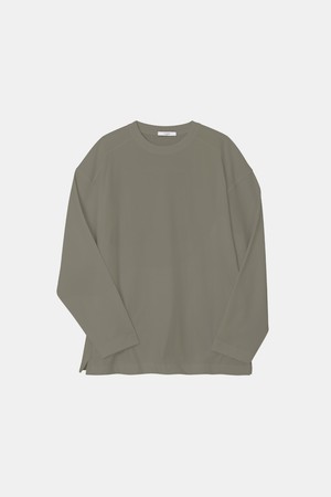 루즈핏 절개 라인 트임 긴팔티 DTEE112