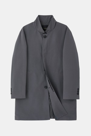 봄가을 미들넥 히든 버튼 트렌치 코트 DCO103