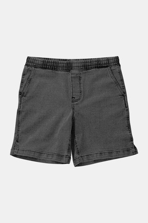 워싱 스판 밴딩 데님 반바지 DSPT117