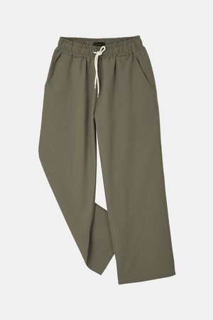 와이드핏 봄가을 경량 밴딩 슬랙스 DPT138