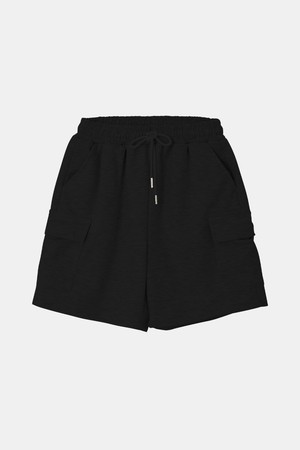 데일리 카고 포켓 밴딩 숏 팬츠 DSPT125