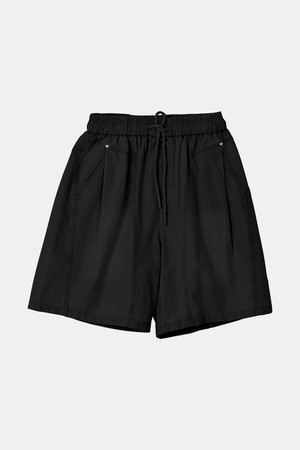 데일리 와이드 핀턱 밴딩 반바지 DSPT130