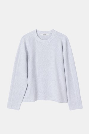 데일리핏 와플 세미크롭 긴팔 티셔츠 DD1FMLT126