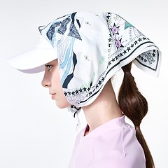 [Re-order] UV 차단 시어서커 스카프 Seersucker scarfs-a