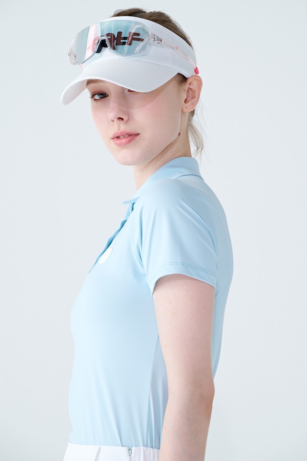 KLIMGOLF - 반소매 티셔츠 - NS COOL COLLAR T 쿨 카라티